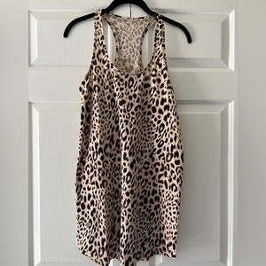 NEW Victoria’s Secret Animal Print Racerback Sleepshirt XS